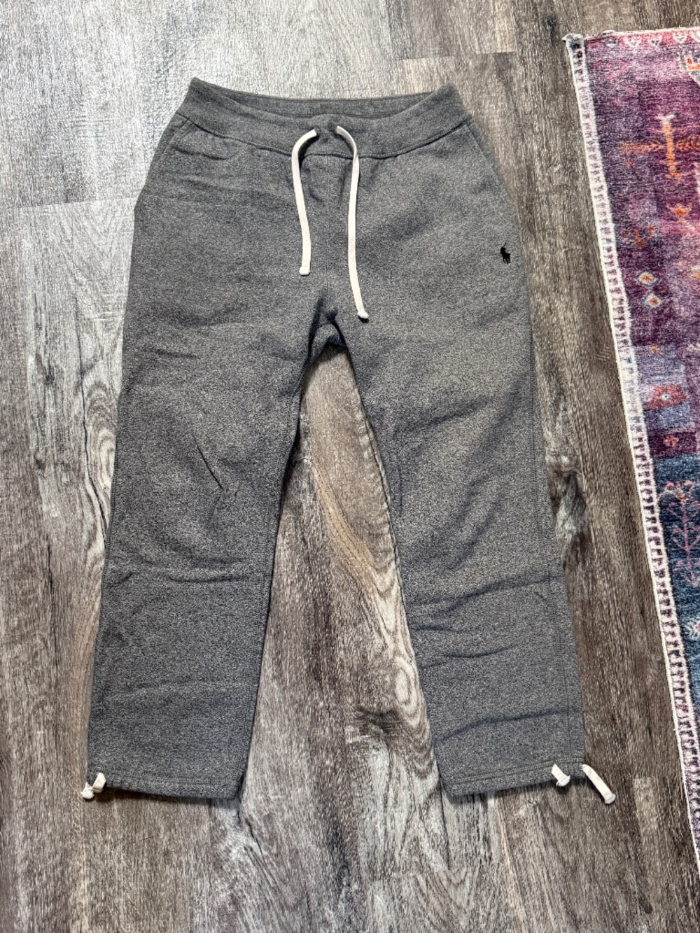 Men's POLO Ralph Lauren Sweatpants Drawstring Heather Gray M